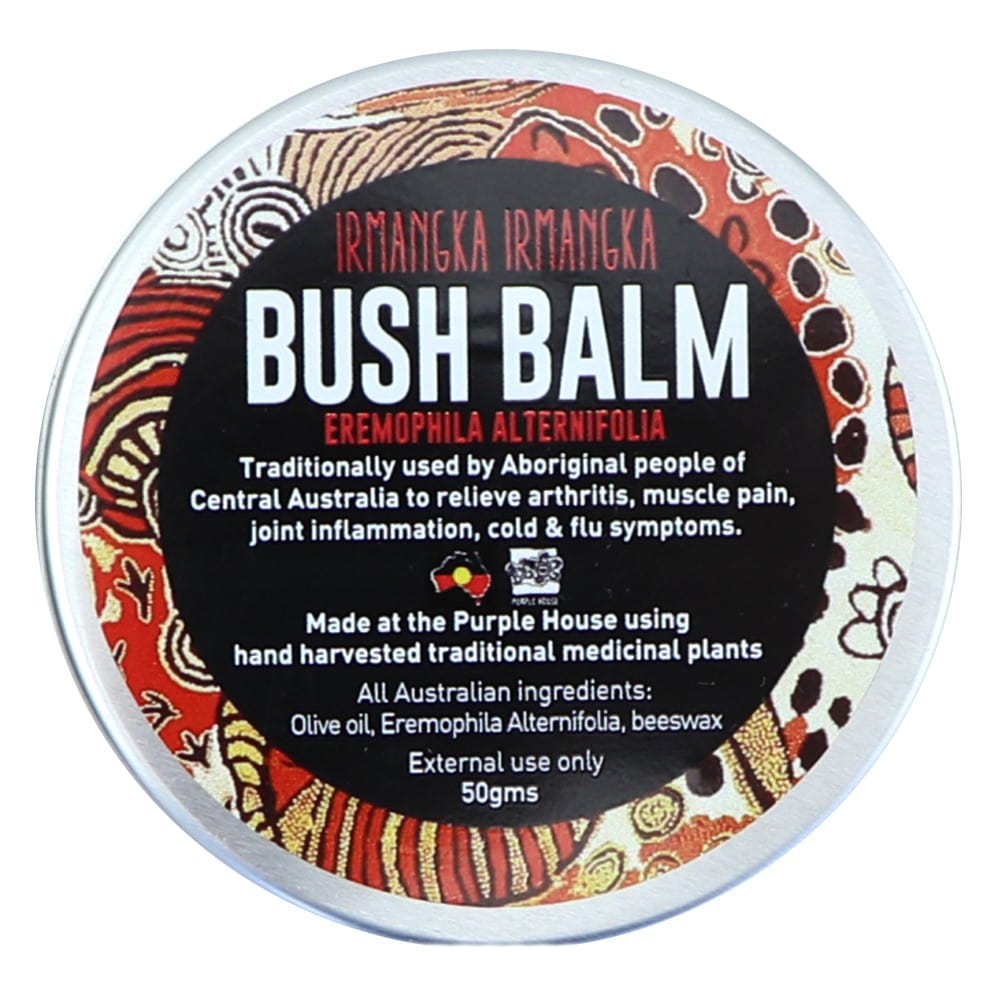 Bush Balm Irmangka Natural Healing Balm 50g - Soothes Dry Skin, Lips & Minor Cuts - Perfect for Outdoor Adventures, Camping & Daily Skincare