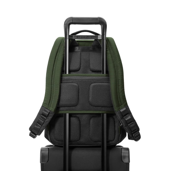 Briggs & Riley HTA Medium Widemouth Backpack - Durable Travel Backpack for Work & Commuting, Laptop Compartment, Spacious Design - Perfect for Business Trips, College & Everyday Use