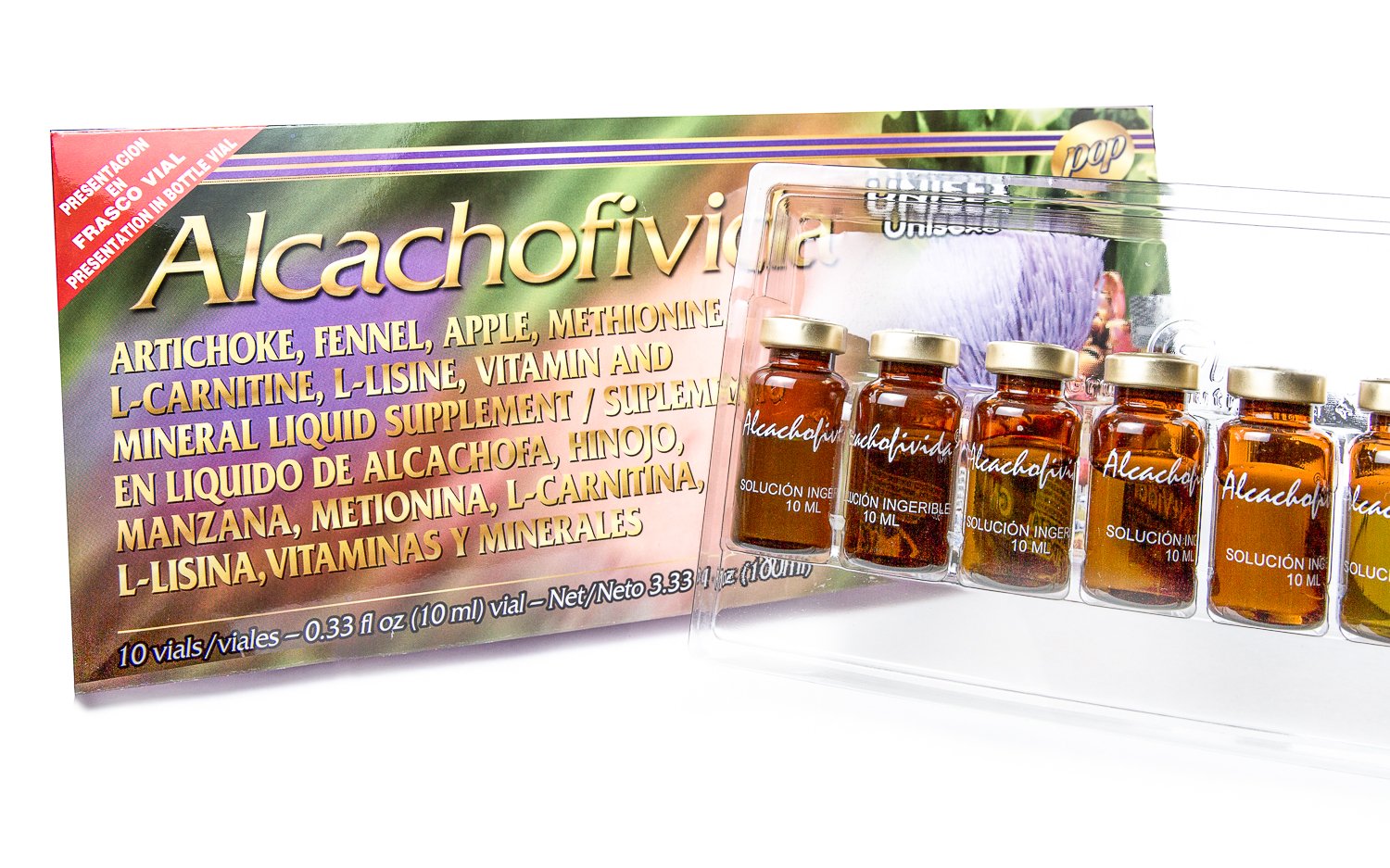 Organic Artichoke & Apple Cider Vinegar Detox Shots - Pack of 10 Drinkable Ampoules for Weight Loss & Digestion - Perfect for Daily Detox, Energy Boost & Gut Health