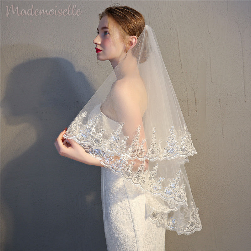 Dessa Veil - Elegant and Lightweight Bridal Veil for Weddings | Perfect for Brides, Prom, and Formal Events