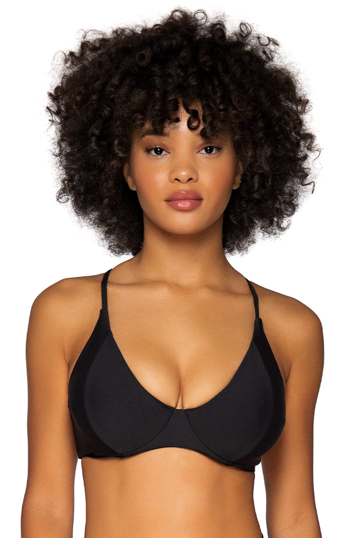 Maya Underwire Women's Swimwear Bikini Top Push Up Bathing Suit - Perfect for Beach, Pool, and Summer Vacation