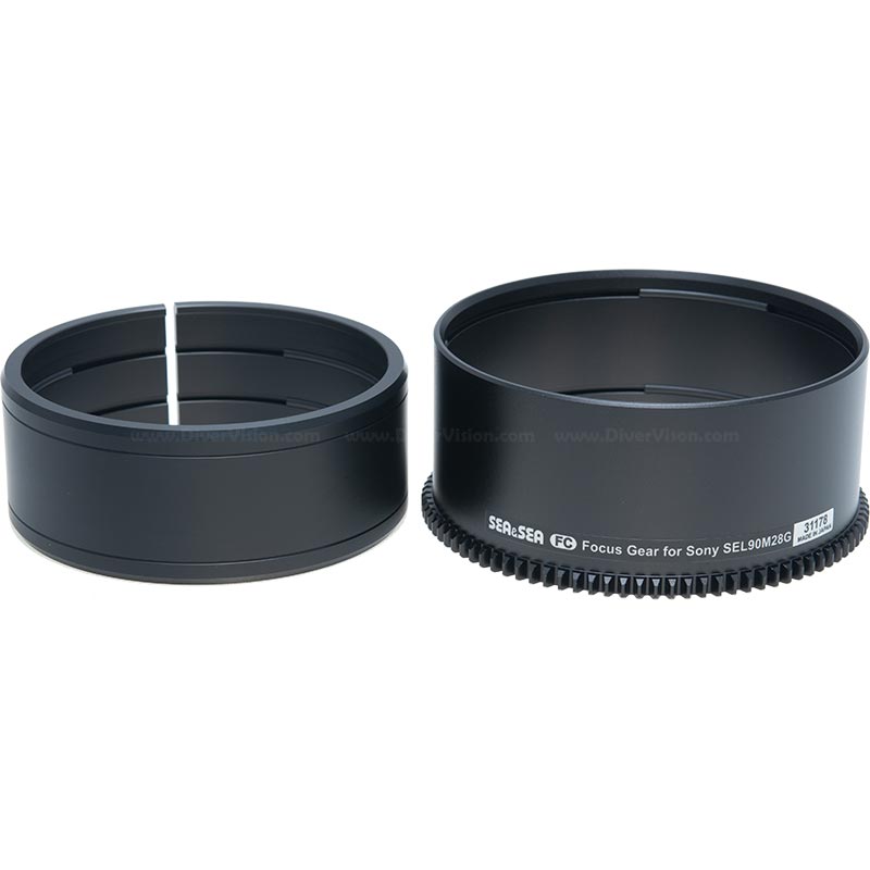 Sea&Sea FC Zoom Gear for Sony FE 90mm F2.8 G Macro OSS Lens (SEL90M28G) - Underwater Photography Housing for Macro Shots & Marine Life Capture