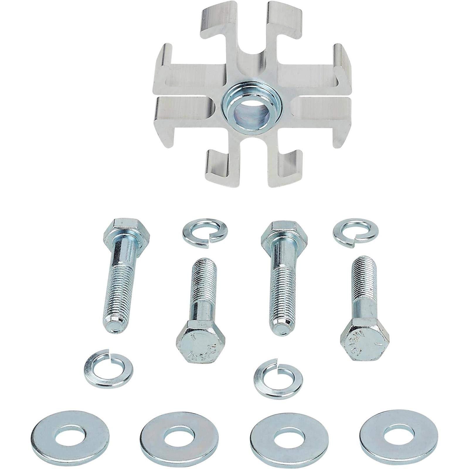 2 Inch Aluminum Fan Spacers with Bolts - Heavy Duty Cooling Fan Mounting Kit for PC, Case, Radiator & Automotive Applications