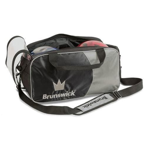 Brunswick Crown Double Tote Silver - Premium Leather Handbag for Women | Stylish Work Bag & Everyday Purse | Perfect for Office, Travel & Shopping