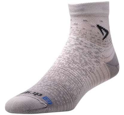 Drymax Thin Running Quarter Crew Socks - Moisture-Wicking & Breathable for Men & Women - Perfect for Marathon, Trail Running & Gym Workouts