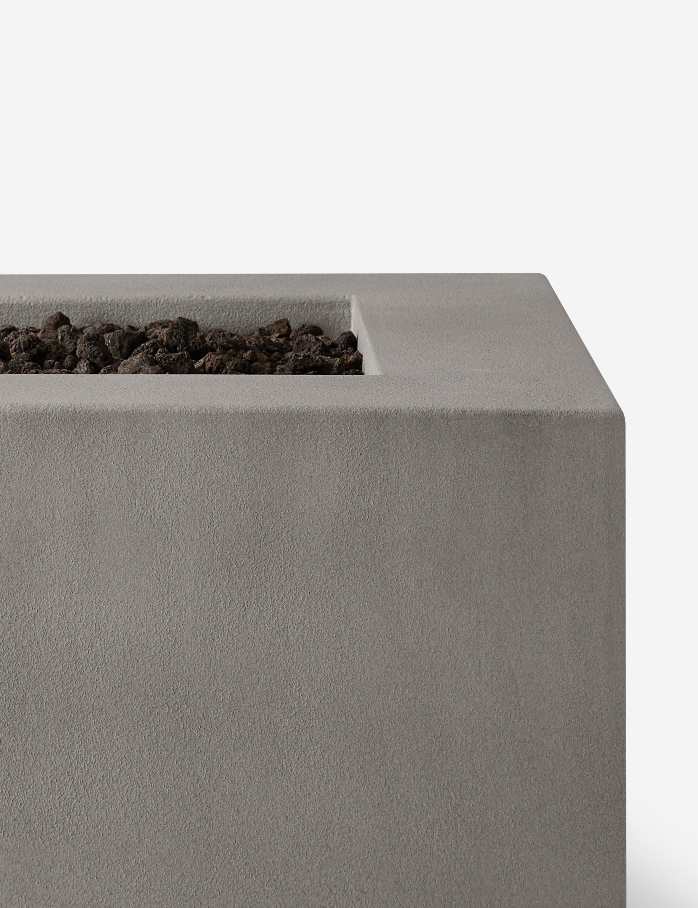 Auberon Outdoor Fire Table - Modern Patio Fire Pit for Backyard, Garden, and Deck - Perfect for Camping, Parties, and Relaxation