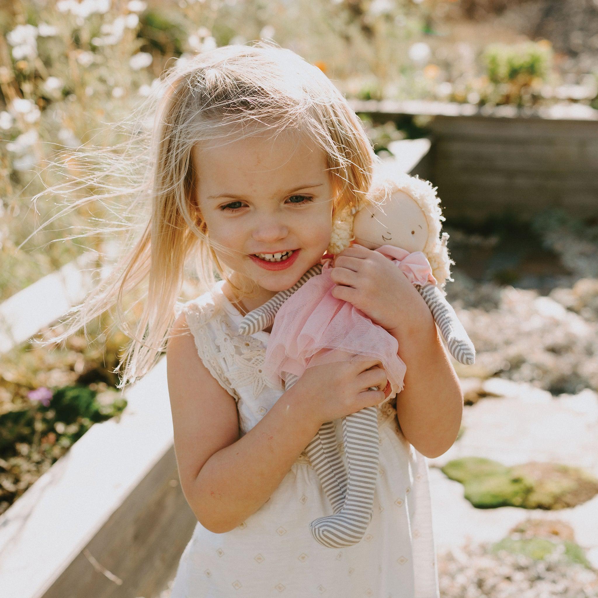 Elsie Doll with Blonde Hair - Realistic Baby Doll for Kids, Perfect for Pretend Play, Gift for Girls & Collectors