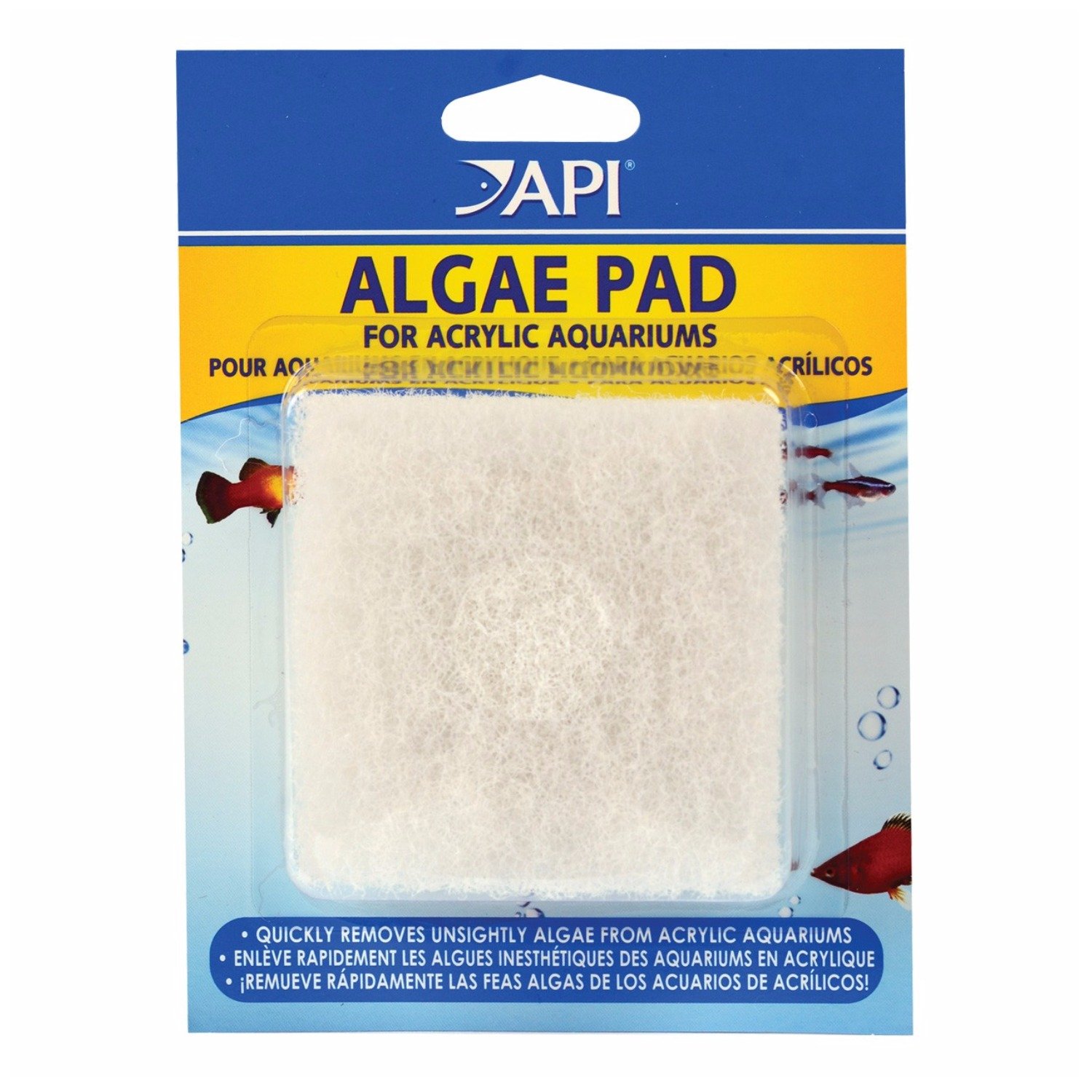 Natural Algae Hand Pad for Acrylic Nails - Exfoliating & Gentle Nail Care Tool for Manicures & Pedicures at Home or Salon