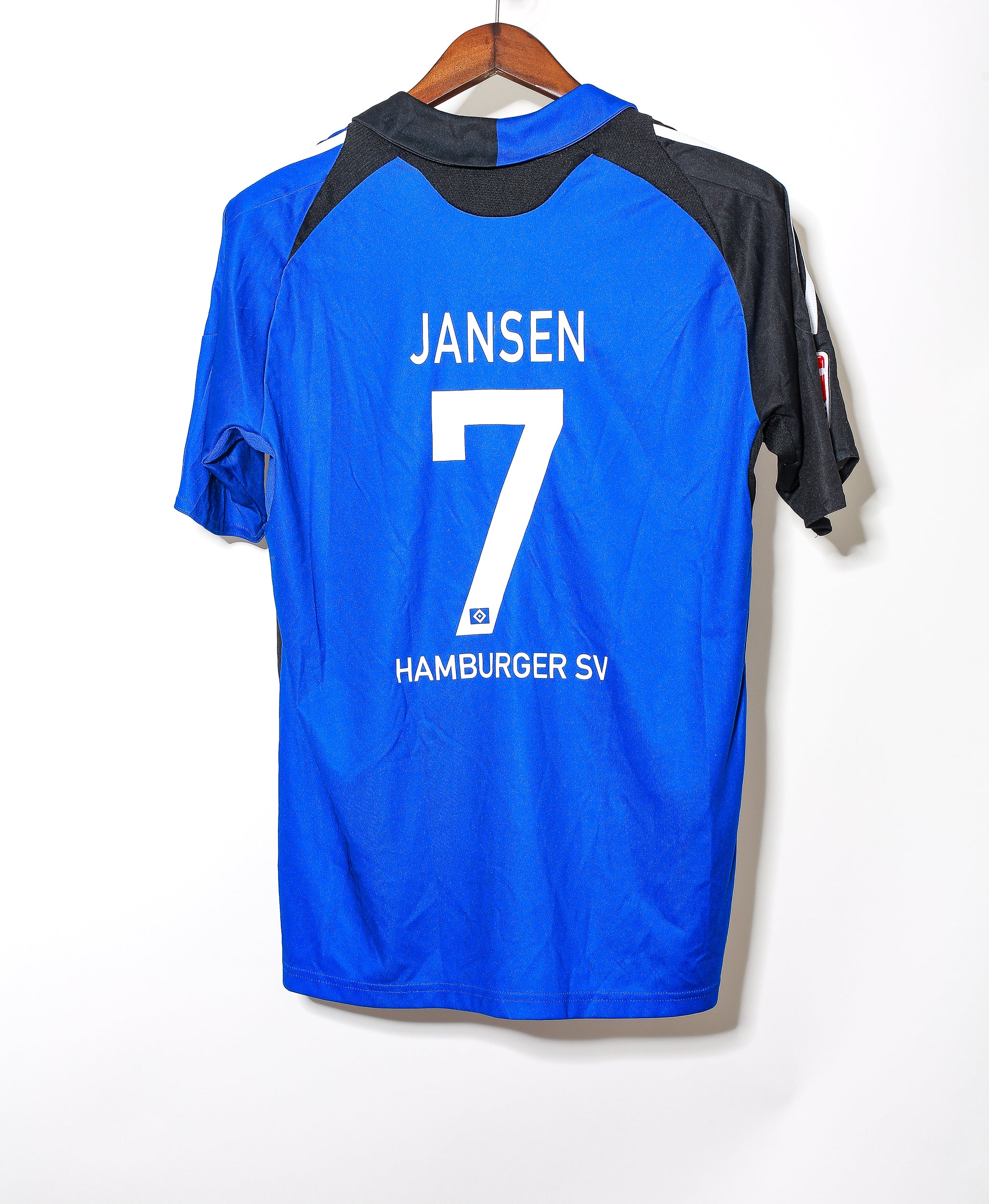 2008 Hamburger SV Away Jersey #7 Jansen - XL Size Soccer Shirt for Fans & Collectors - Perfect for Matches, Gifts & Memorabilia