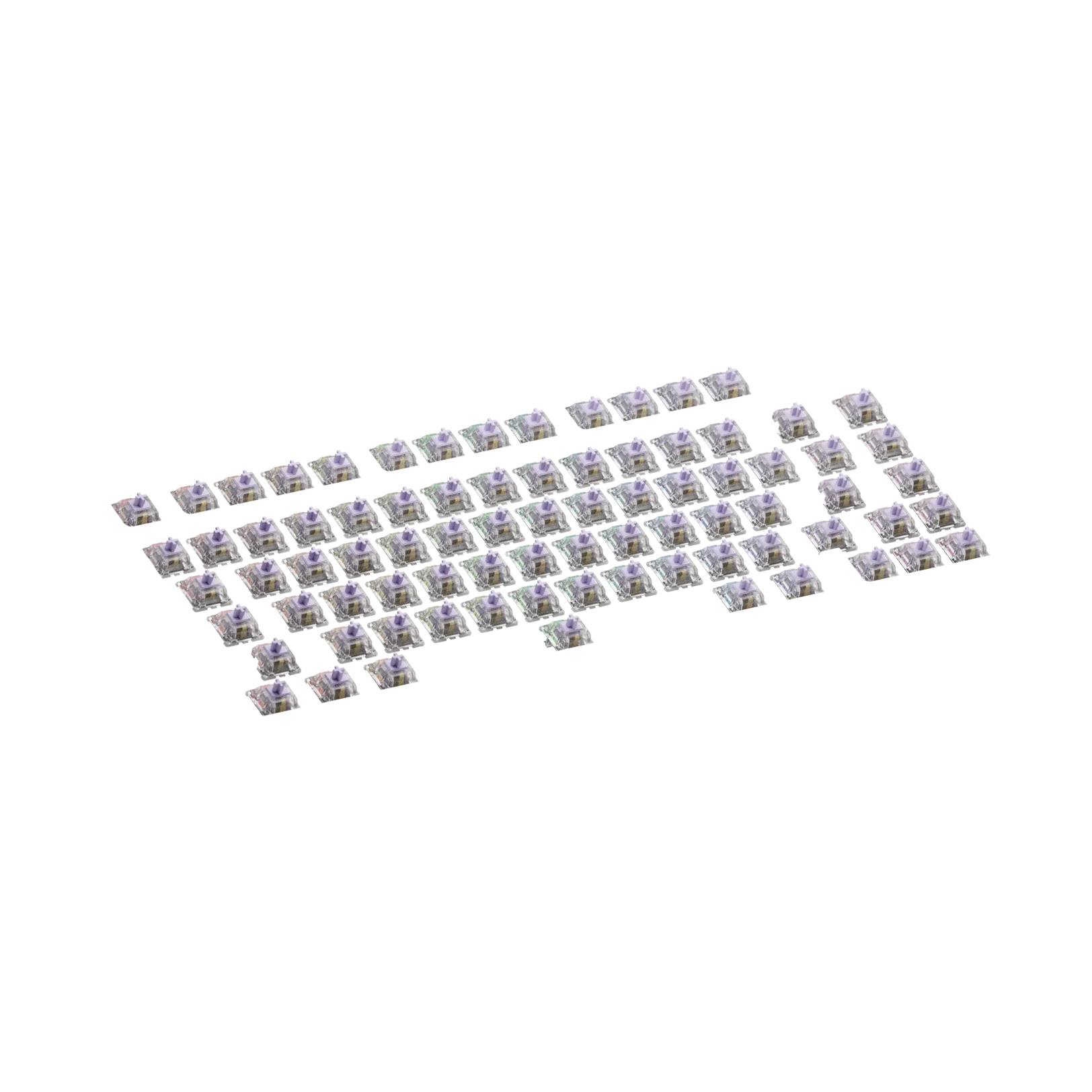 Glorious Mako Ultralight MX 75 ANSI Mechanical Keyboard Switches - Smooth Linear Switches for Gaming & Typing | Perfect for Esports, Office Work & Mechanical Keyboard Enthusiasts