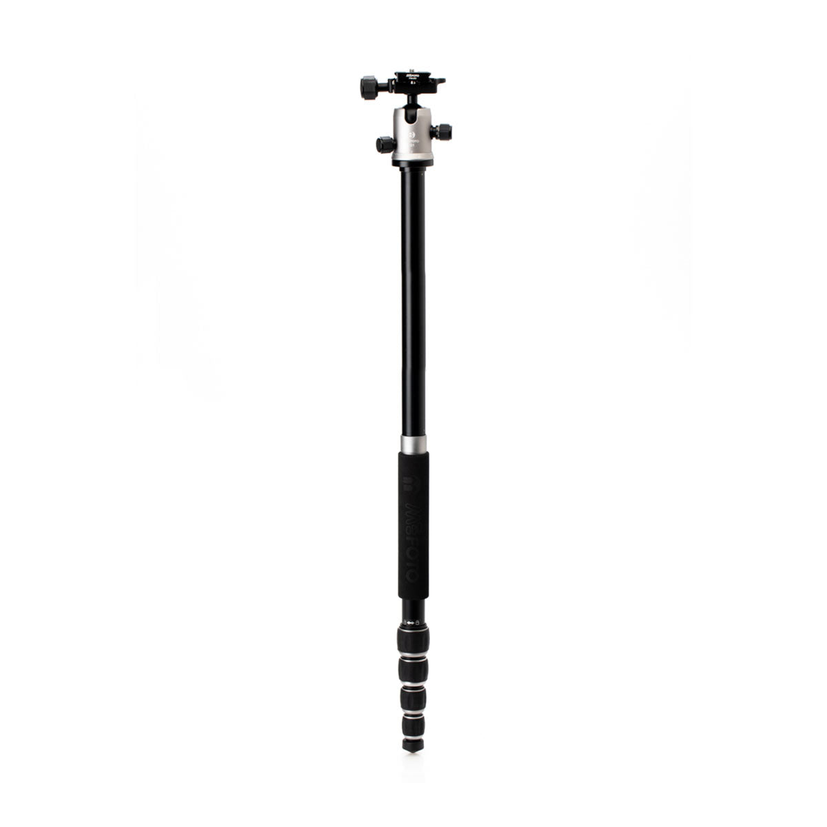 Benro MeFOTO RoadTrip Aluminum Tripod Kit (Titanium) - Lightweight Travel Tripod for DSLR Cameras - Perfect for Photography, Vlogging & Outdoor Adventures