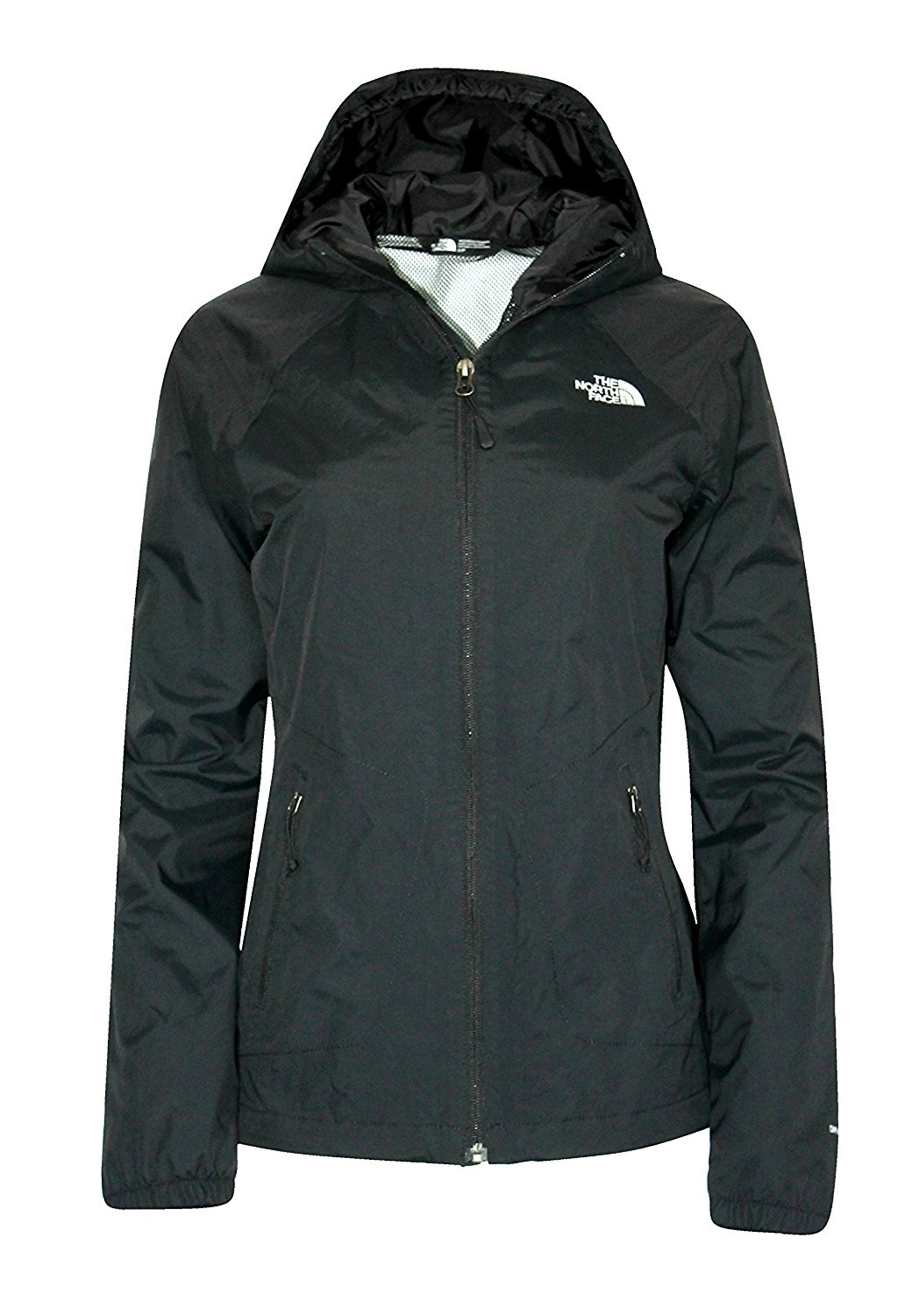 The North Face Women's Boreal Rain Jacket - Waterproof Windproof Outdoor Jacket, TNF Black, X-Large - Perfect for Hiking, Camping & Rainy Day Adventures