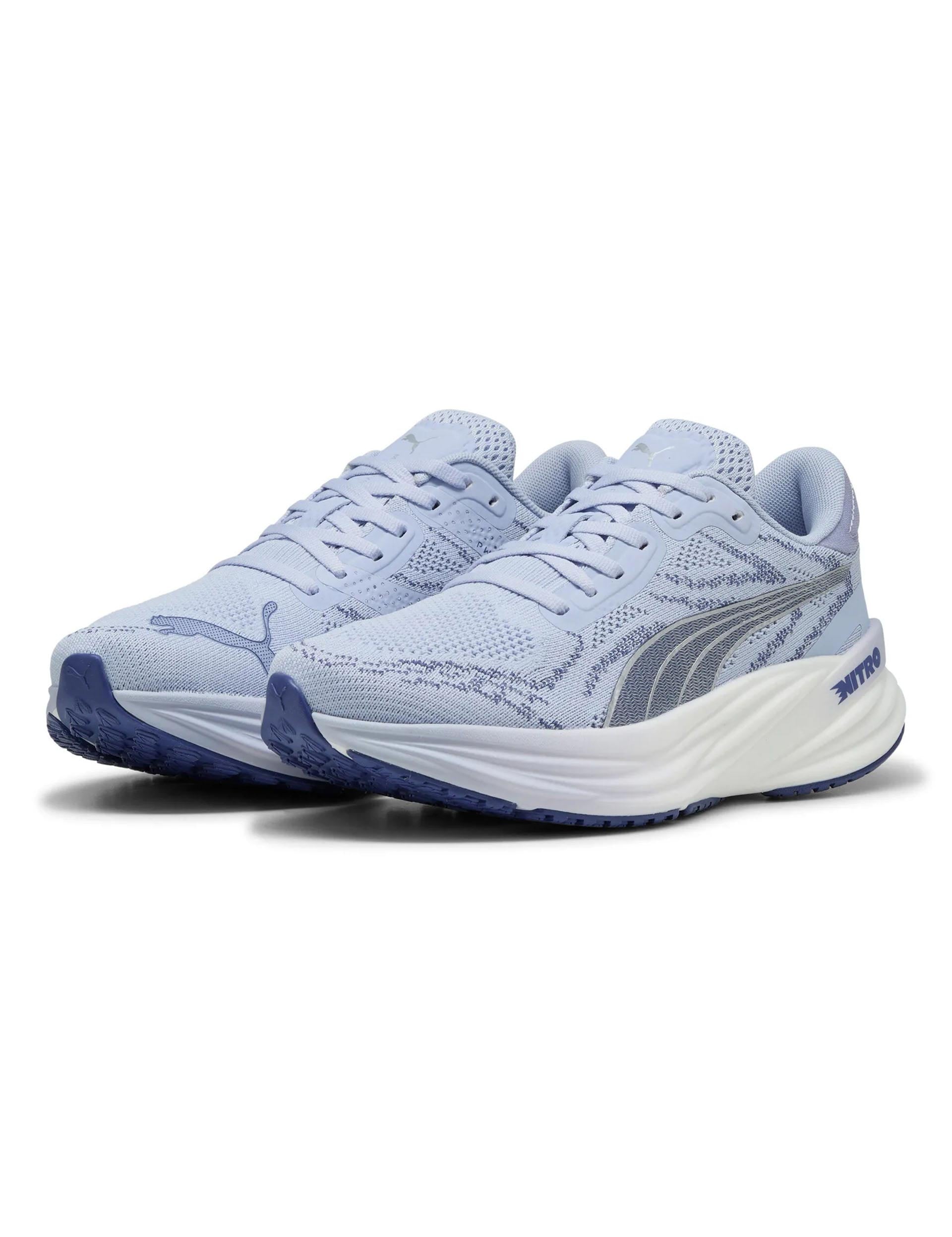 Magnify NITRO 2 Running Shoes for Men & Women - Lightweight Cool Weather Trail Running Sneakers in Blue Crystal - Perfect for Hiking, Jogging & Outdoor Activities