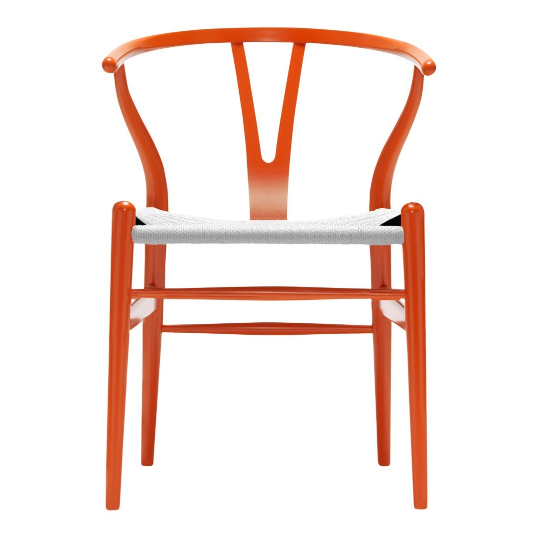 CH24 Wishbone Chair - Modern Scandinavian Dining Chair in Soft Colors | Perfect for Dining Rooms, Kitchens, and Home Offices