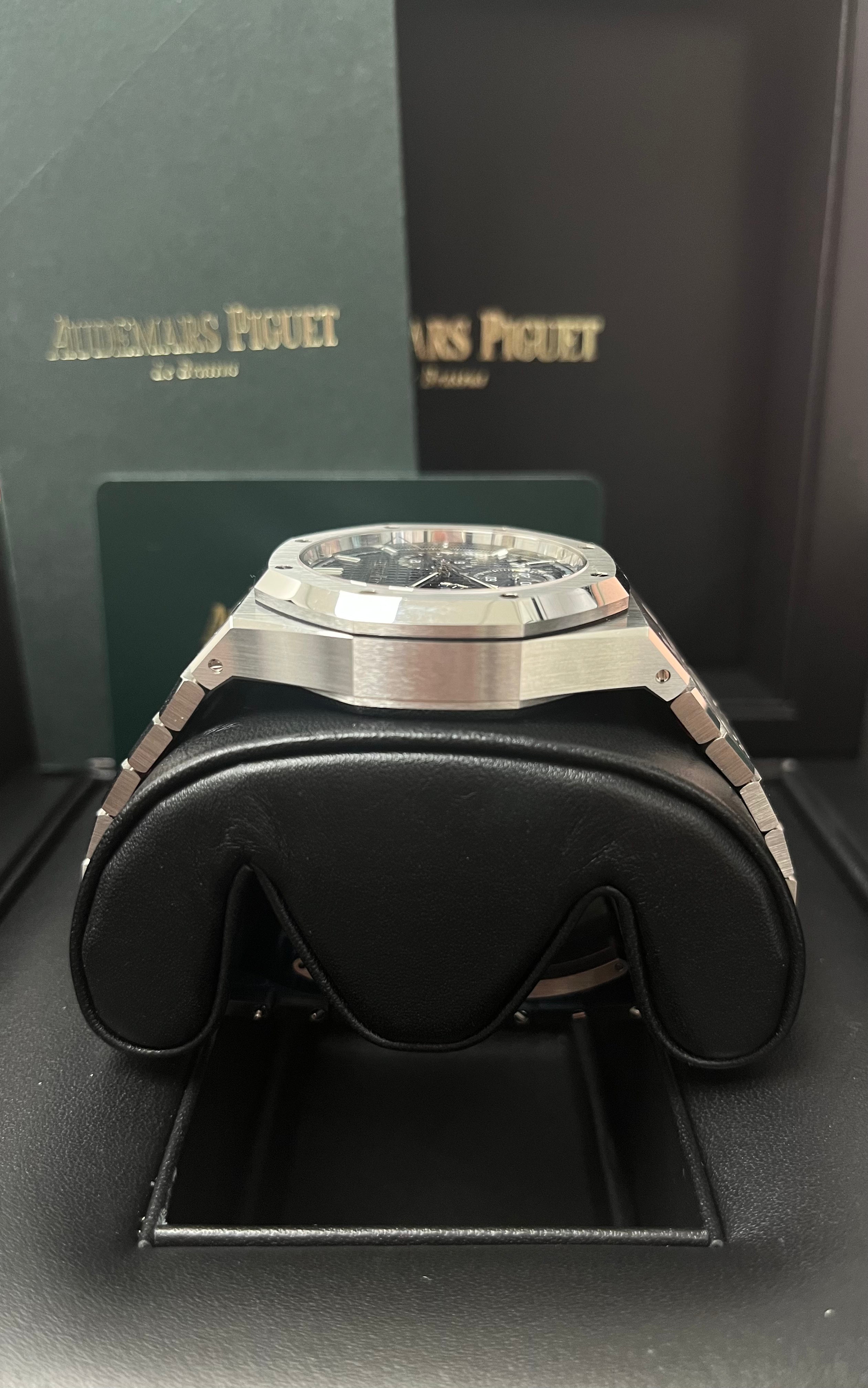 Audemars Piguet Royal Oak 50th Anniversary Men's Watch - 26240ST.OO.1320ST.01 - Stainless Steel Bracelet, Blue Dial - Luxury Timepiece for Special Occasions & Collectors