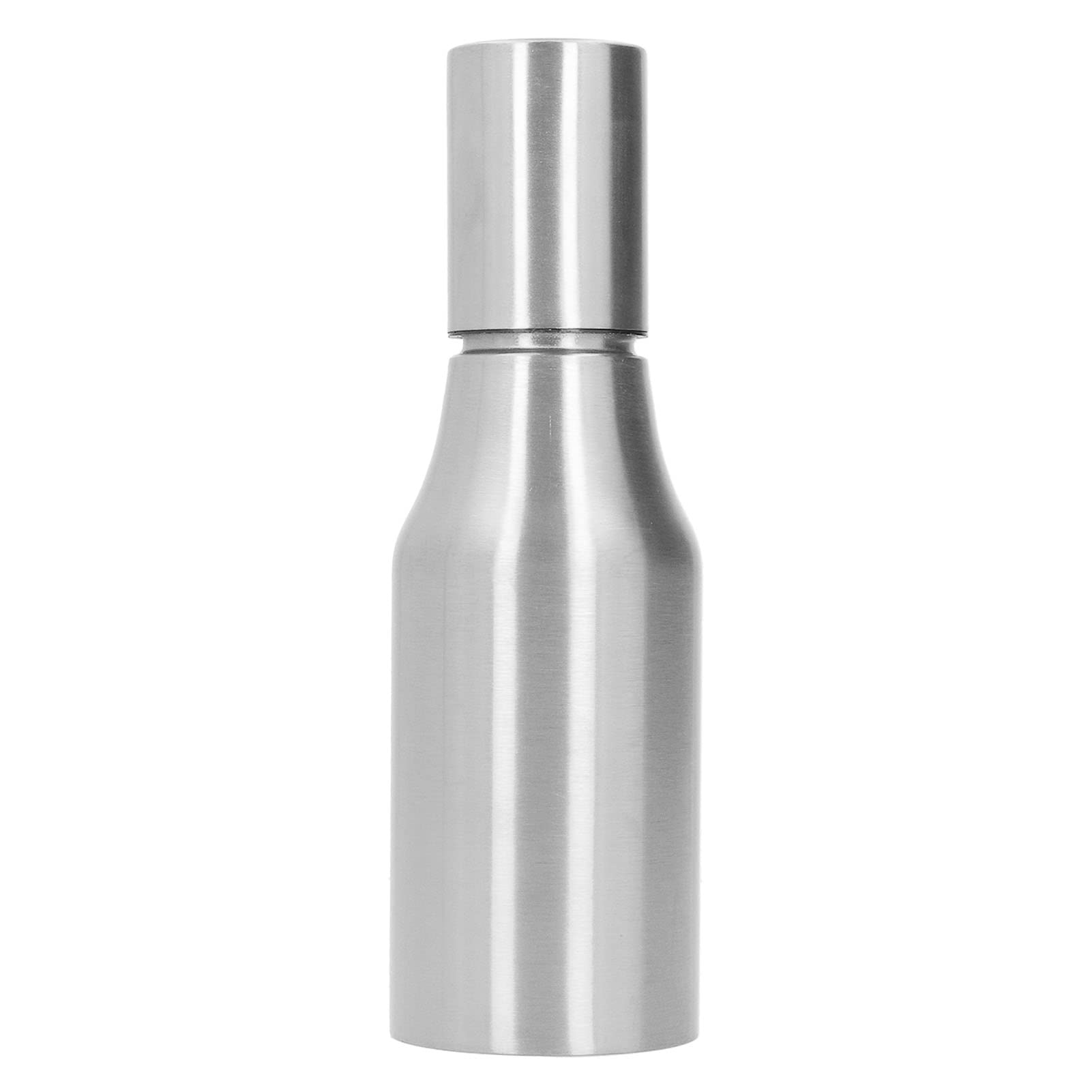 Premium 17Oz (500ml) Stainless Steel Oil Dispenser - Leak Proof Olive Oil Bottle & Kitchen Decanter for Cooking, Salad Dressing & Baking (Silver)