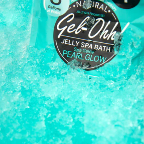 Avry Gel Ohh Jelly Spa Bath Pearl Glow - Hydrating & Nourishing Bath Gel for Soft, Glowing Skin | Perfect for Relaxing Spa Nights & Self-Care Routines