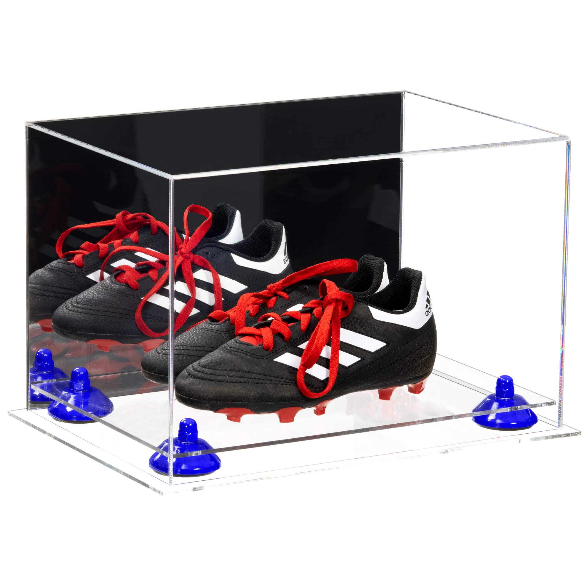 Acrylic Kids Shoes Display Case - Clear Shoe Organizer for Children's Footwear Storage - Perfect for Closet, Nursery, or Retail Store Organization