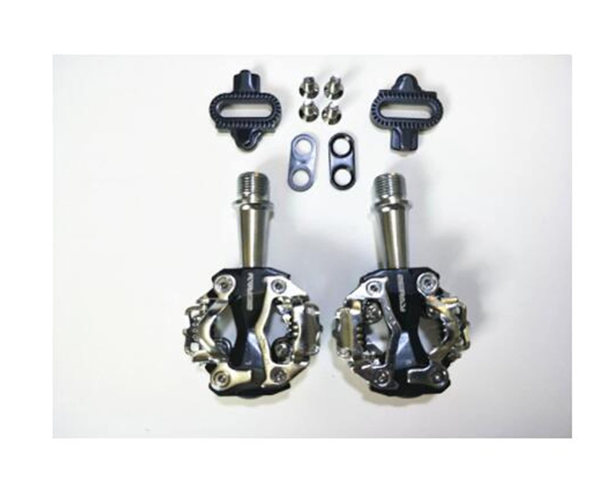 YINHAO SPD Compatible Self-Locking Clipless Pedals for Road Bike & MTB - Lightweight Durable Cycling Pedals (Black) | Perfect for Commuting, Training & Road Racing
