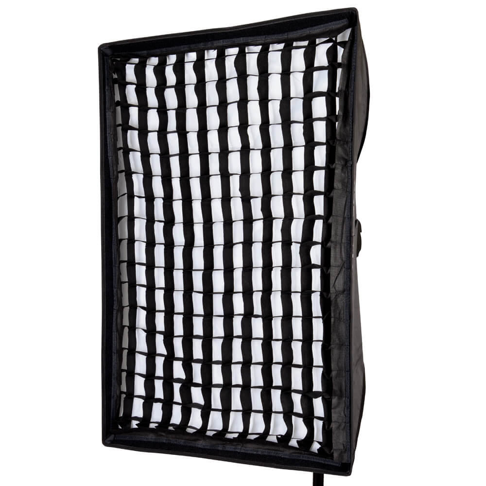 60x90cm (2'x3') Professional Rectangular Softbox with Mounting Ring - Perfect for Studio Photography, Portrait Lighting, and Product Shoots