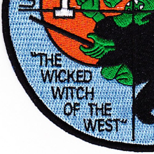 USS Wichita AOR-1 Replenishment Oilers Ship Patch - Wicked Witch | US Navy Military Collectible | Perfect for Veterans, History Buffs & Model Ship Enthusiasts