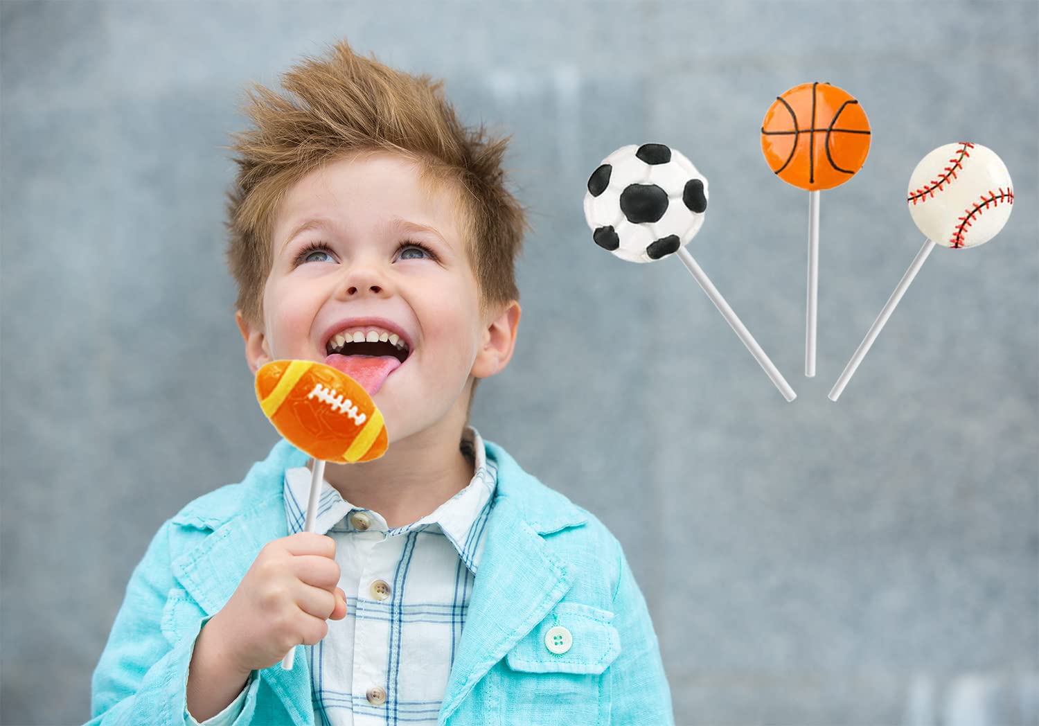 Fruidles Super Sports Ball Candy - Assorted Variety Pack (12 Count) - Individually Wrapped Basketball, Football, Soccer & Baseball Candies - Perfect for Birthday Parties, Sports Events & Halloween Treats