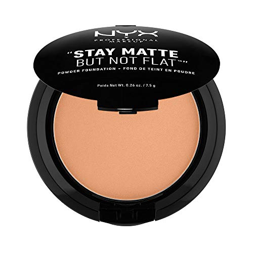 NYX Professional Makeup Stay Matte But Not Flat Powder Foundation - Tawny | Oil-Control, Lightweight & Long-Lasting | Perfect for Everyday Wear & Touch-Ups