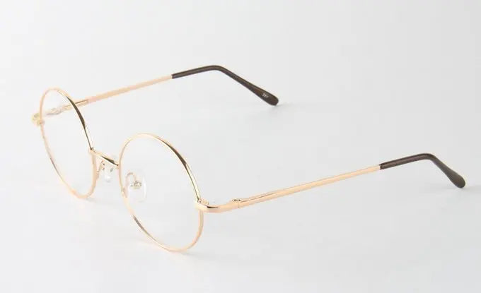 Brightzone Women's Full Rim Round Alloy Eyeglasses 74546 - Stylish Lightweight Metal Frame Glasses for Women, Perfect for Reading, Working & Everyday Use