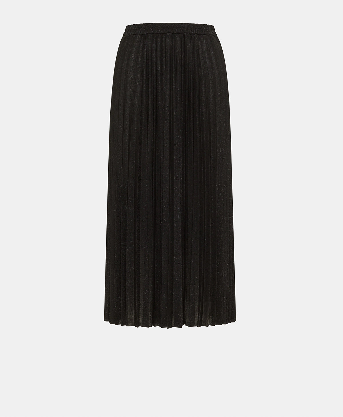 Emi Lurex Skirt for Women - Glittery Black Party Skirt for Night Out, Club Wear, and Special Occasions