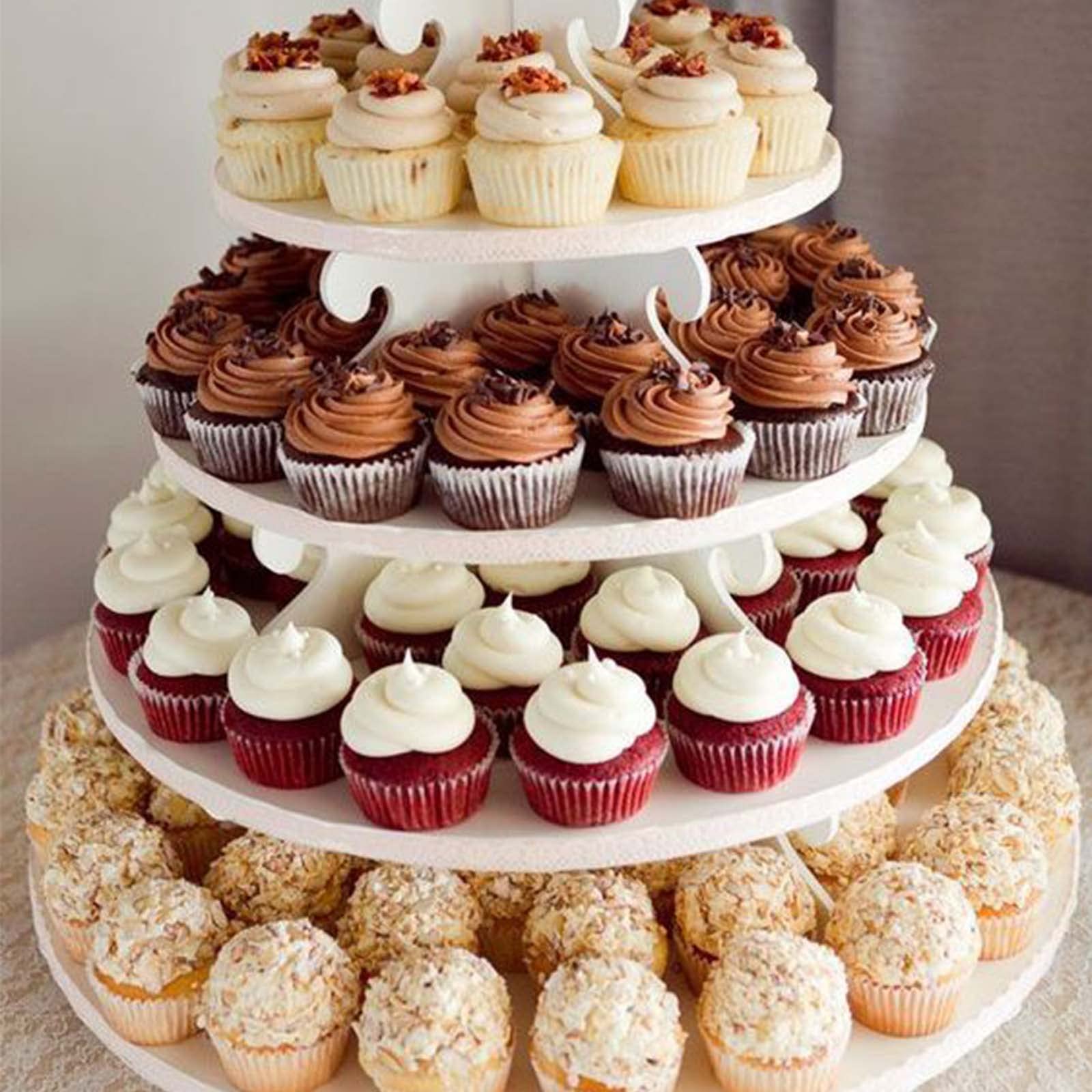 100Pcs White Paper Cupcake Liners for Baking - Small Muffin Wrappers, Perfect for King Coronation, Birthday Parties, Weddings & Christmas Decorations - Ideal for Home Baking, Party Supplies & Holiday Desserts