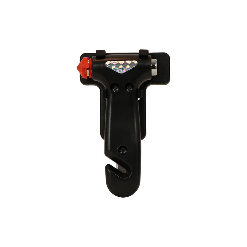 Emergency Escape Hammer with Seatbelt Cutter & Window Breaker - Black Safety Tool for Car, Home & Office - Perfect for Roadside Emergencies & Vehicle Safety