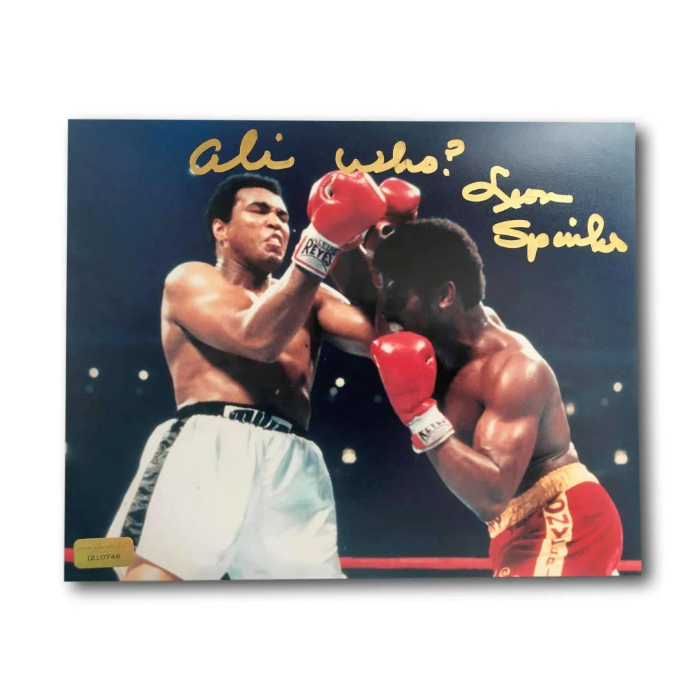 Leon Spinks Autographed 8x10 Photo - 