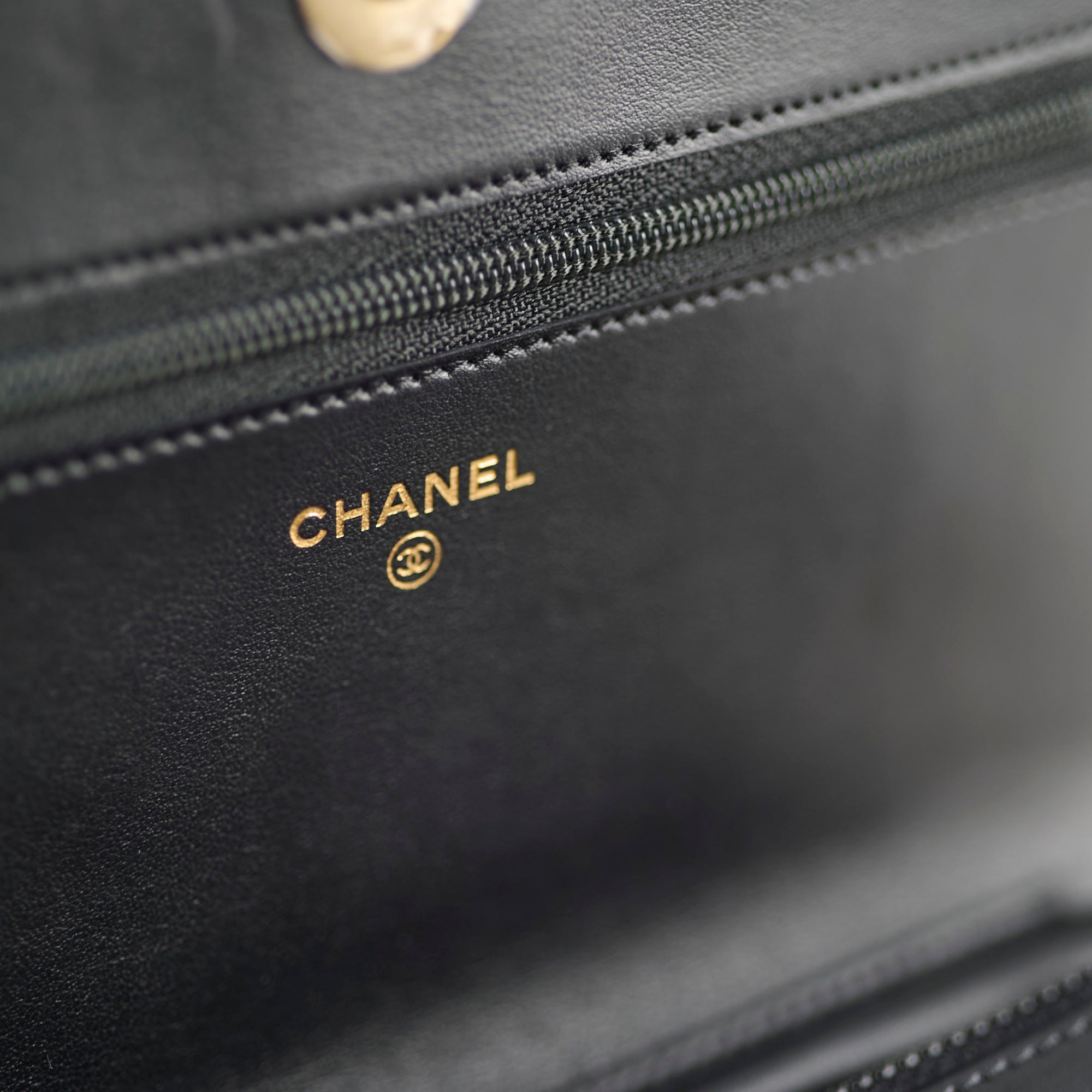 Chanel Boy Wallet On Chain WOC Chevron Caviar Black Microchipped - Luxury Crossbody Bag for Women, Perfect for Evening Out & Daily Use