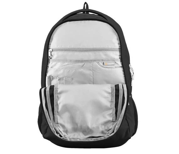 Caribee Helium 30L Backpack with Laptop & Tablet Compartment - Black | Lightweight Travel Backpack for Work, School & Outdoor Adventures