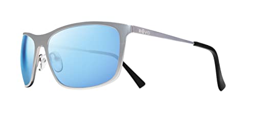 Satin Chrome Frame With Blue Water Lens