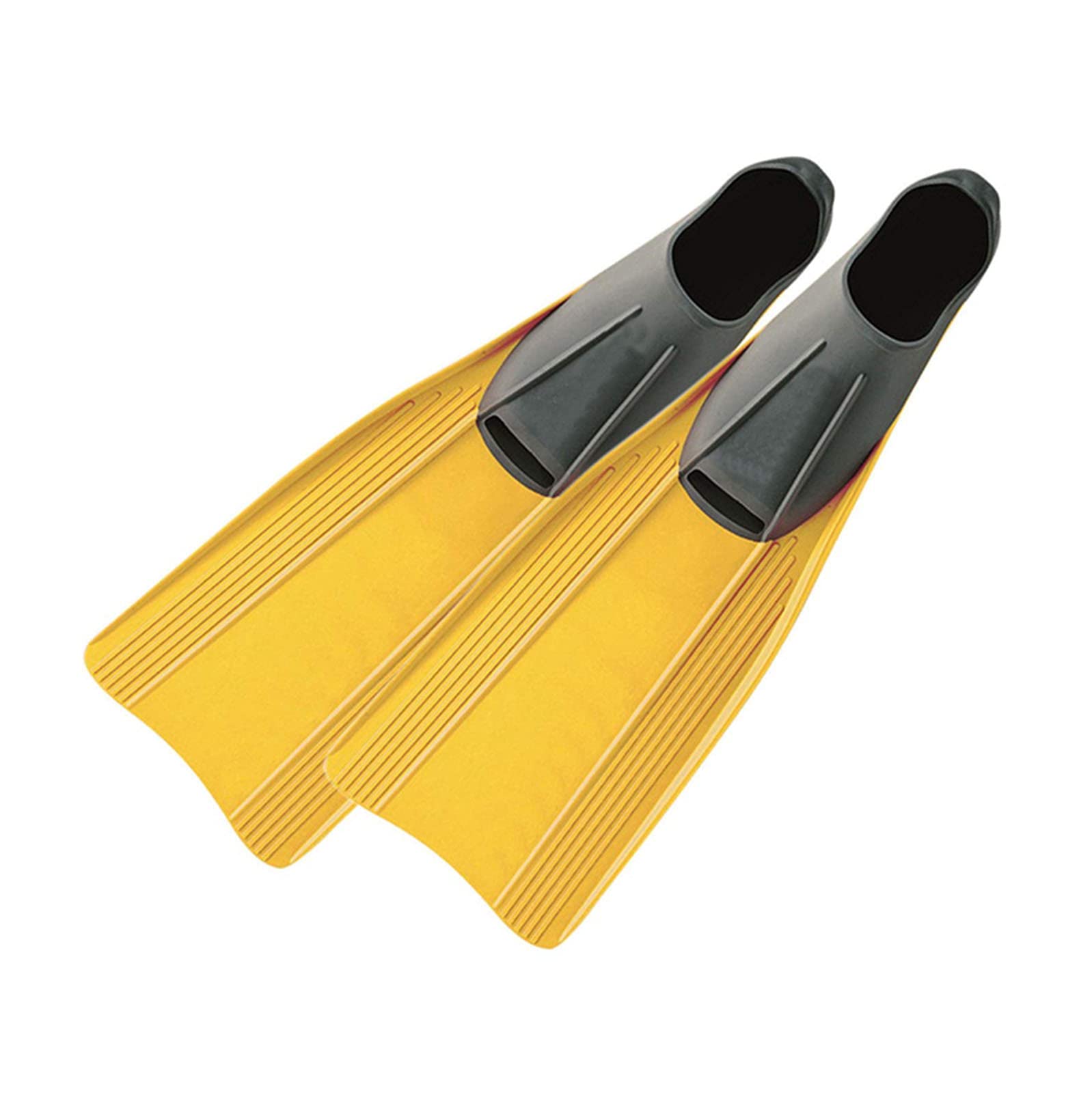 Olaffi Snorkel Fins - Adjustable Travel Size Swim Fins for Adults & Kids | Open Heel Diving Flippers for Snorkeling, Swimming & Beach Vacations | Perfect for Pool, Ocean & Water Sports