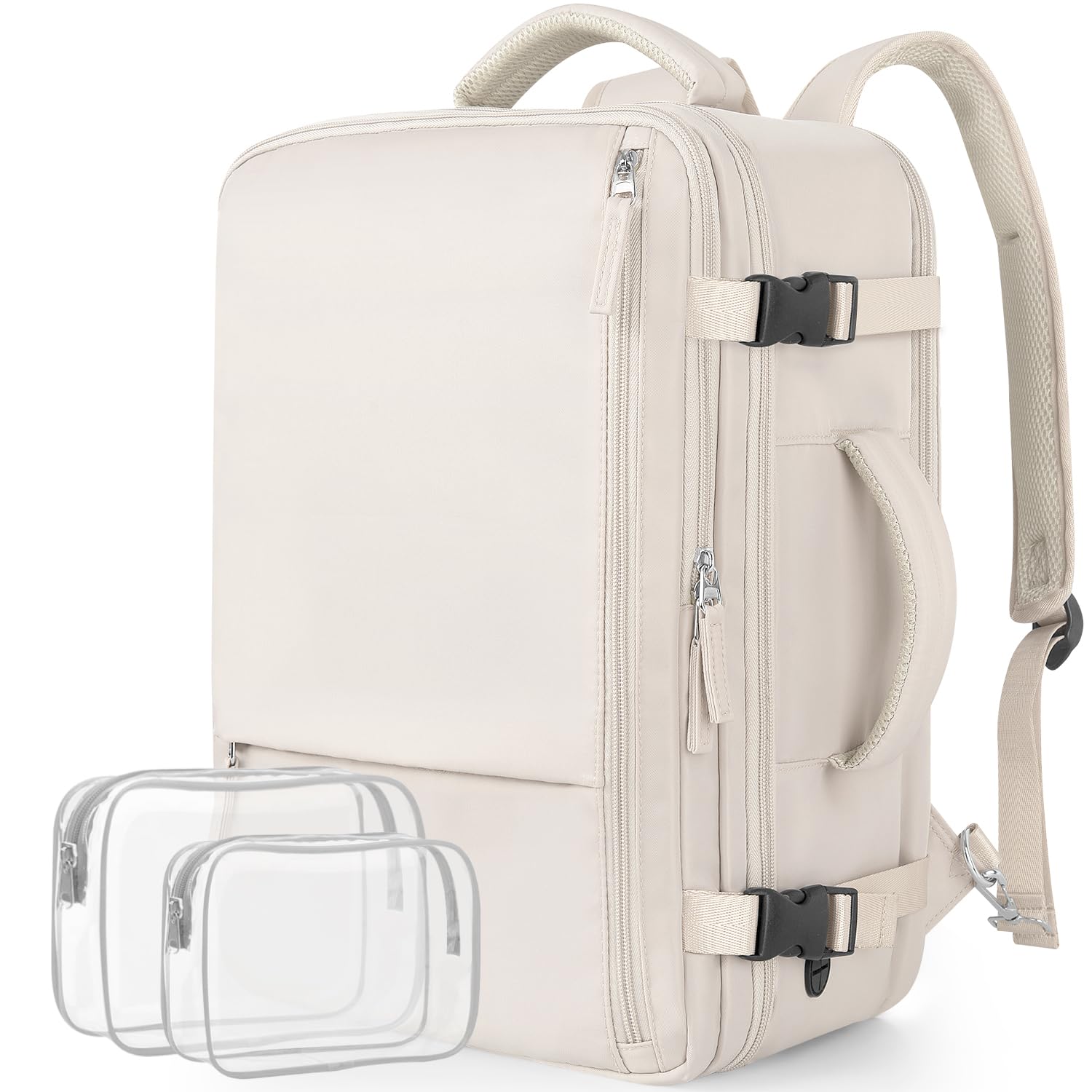 **Snoffic Waterproof Travel Backpack for Men & Women - 17.3