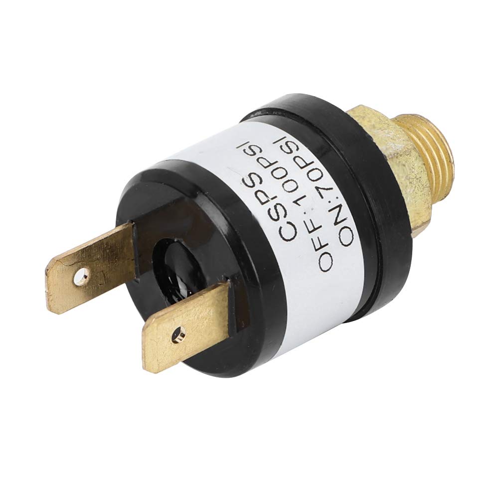 Automatic Air Compressor Pressure Control Switch Valve 70-100PSI - Stainless Steel Regulator for Car & Air Pump Systems - Perfect for Automotive Repair, Tire Inflation & Workshop Tools