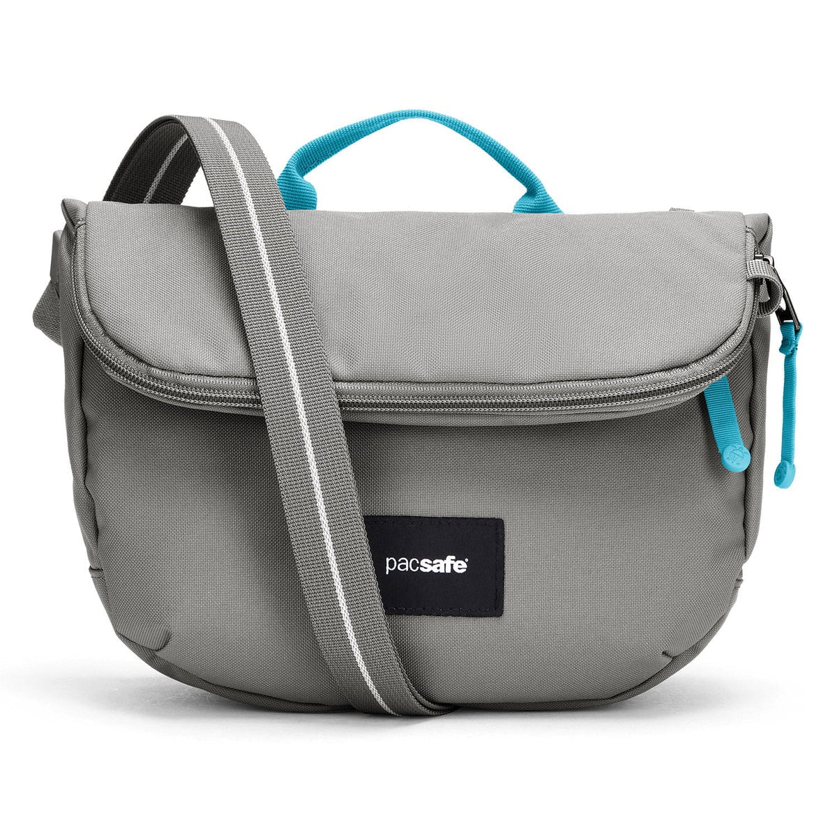 Pacsafe GO Anti-Theft Saddle Crossbody Bag - Secure Travel Purse for Women & Men - Perfect for Commuting, Shopping & Sightseeing