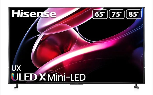 Hisense UX Mini LED ULED X 85 Inch 4K UHD Smart Android TV with Dolby Vision - Perfect for Home Theater & Gaming Entertainment