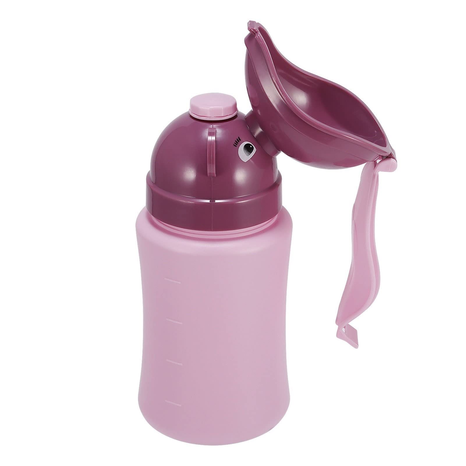 Portable Toddler Travel Potty for Boys & Girls - Lightweight & Convenient for Camping, Road Trips, Airplane & Train Travel - Outdoor Toilet Training Solution (Pink) - Perfect for Road Trips, Camping & Emergency Use