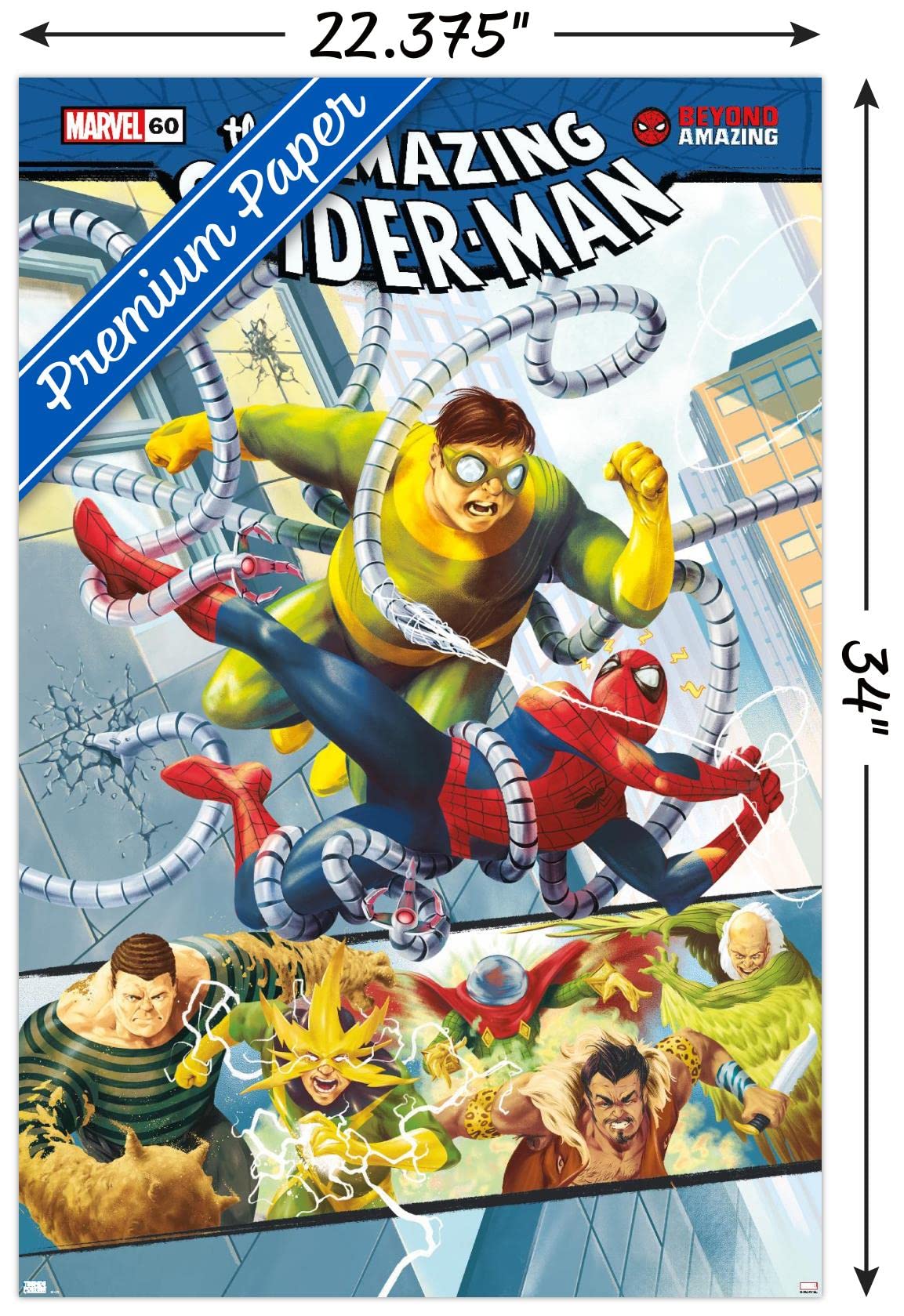 Marvel Comics Spider-Man: Beyond Amazing - Sinister Six Cover Wall Poster 34