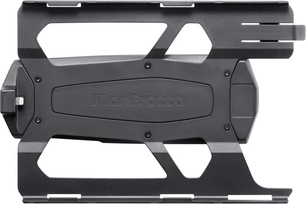 Manfrotto MVDDA13 iPad Air Mount - Black Digital Director Stand for Video Recording & Live Streaming | Perfect for Content Creators, Vloggers & Videographers