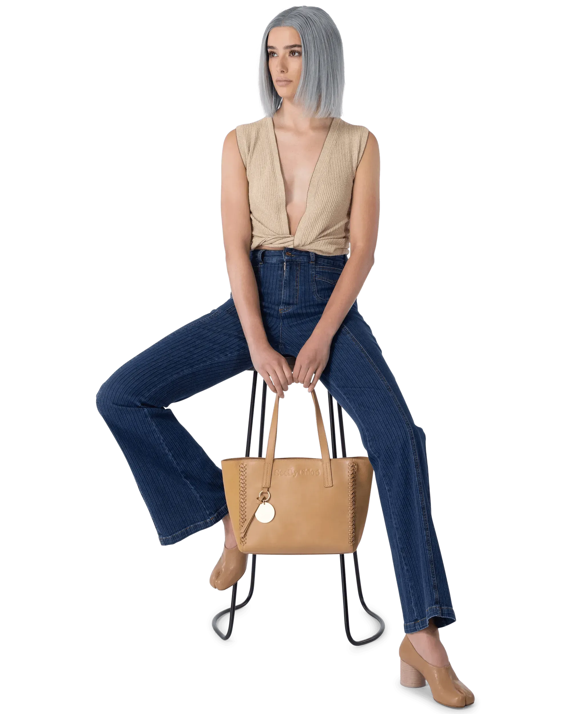 Stylish Front Tie Sleeveless Knit Top for Women - Summer Casual Wear & Layering Essential