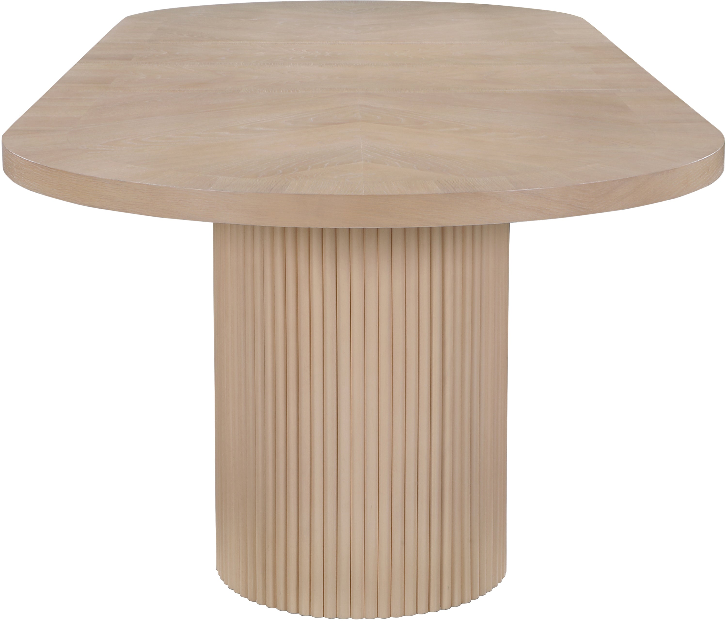 Belinda Solid Oak Dining Table - Rustic Farmhouse Style - 3-Piece Set for Kitchen & Dining Room - Perfect for Family Gatherings & Dinner Parties