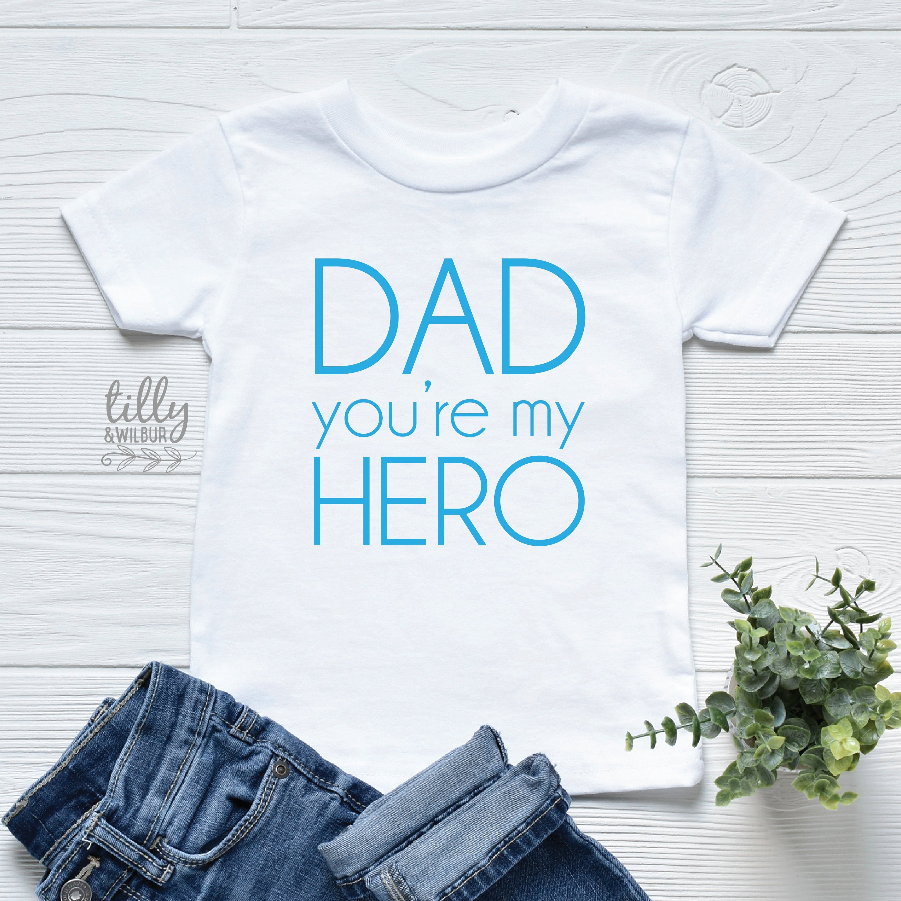 Father's Day T-Shirt for Boys - Comfortable Cotton Tee for Kids - Perfect Gift for Dad & Son Matching Outfits