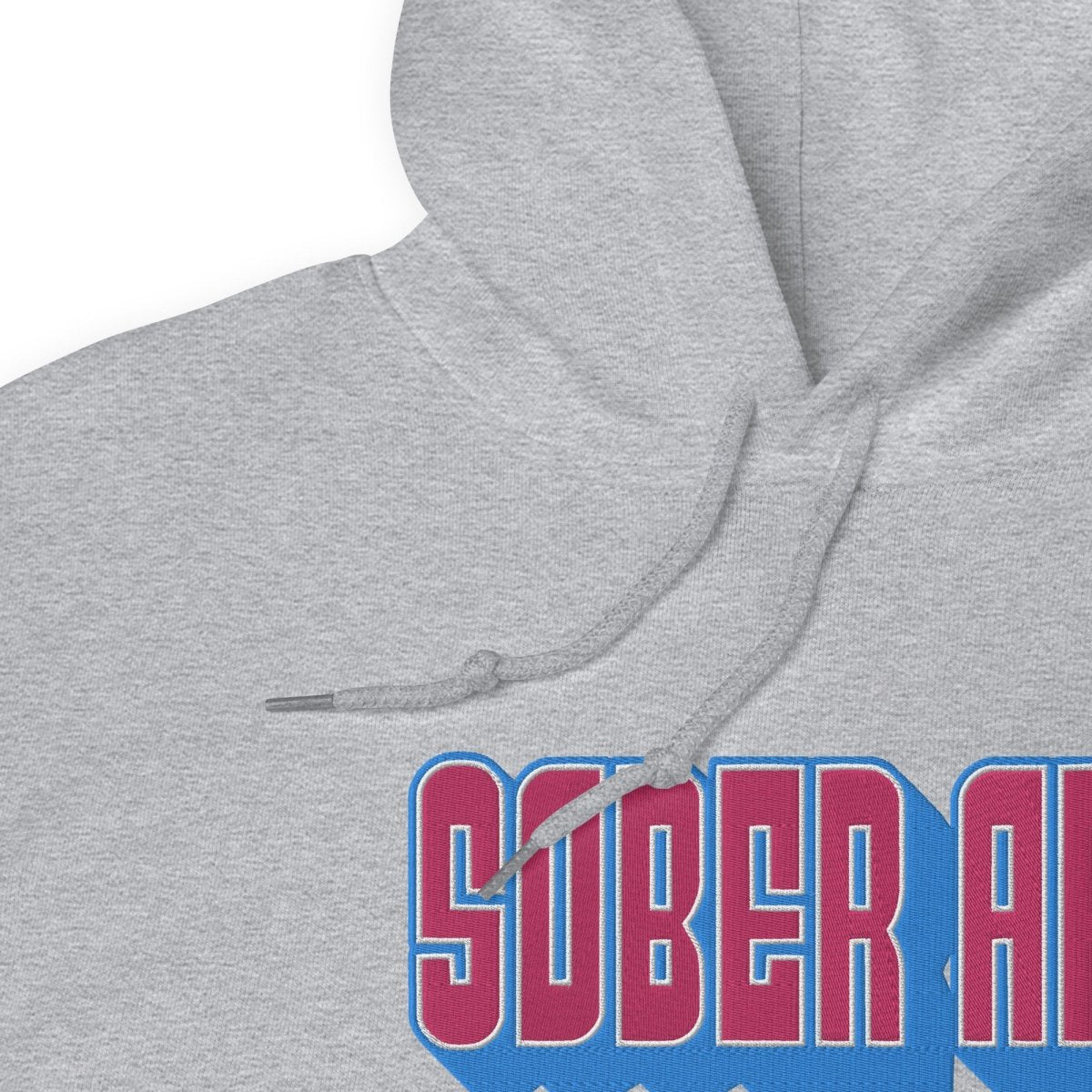 Sober AF Embroidered Premium Unisex Hoodie - Comfortable Pullover Sweatshirt for Men & Women | Perfect for Casual Wear, Street Style & Everyday Outfits