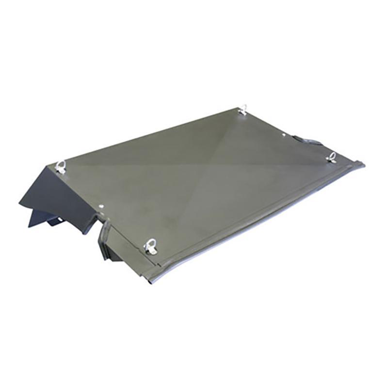 2007-2010 Jeep Wrangler JKU Security Tailgate Enclosure - Heavy Duty Lockable Storage for Off-Road Gear & Camping Equipment