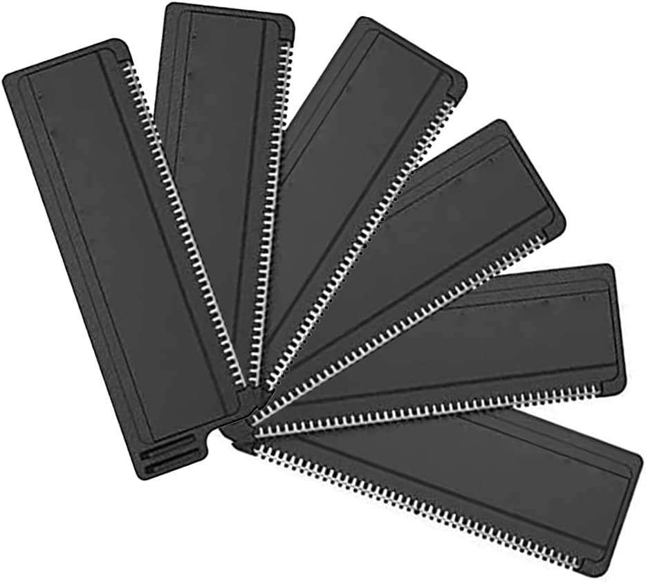6-Piece Replacement Blades for 2.0 Back & Body Shaver - Soft & Safe Wet/Dry Shaving Cartridges - Perfect for Back Hair Removal, Chest Grooming and Full Body Shaving at Home or Travel