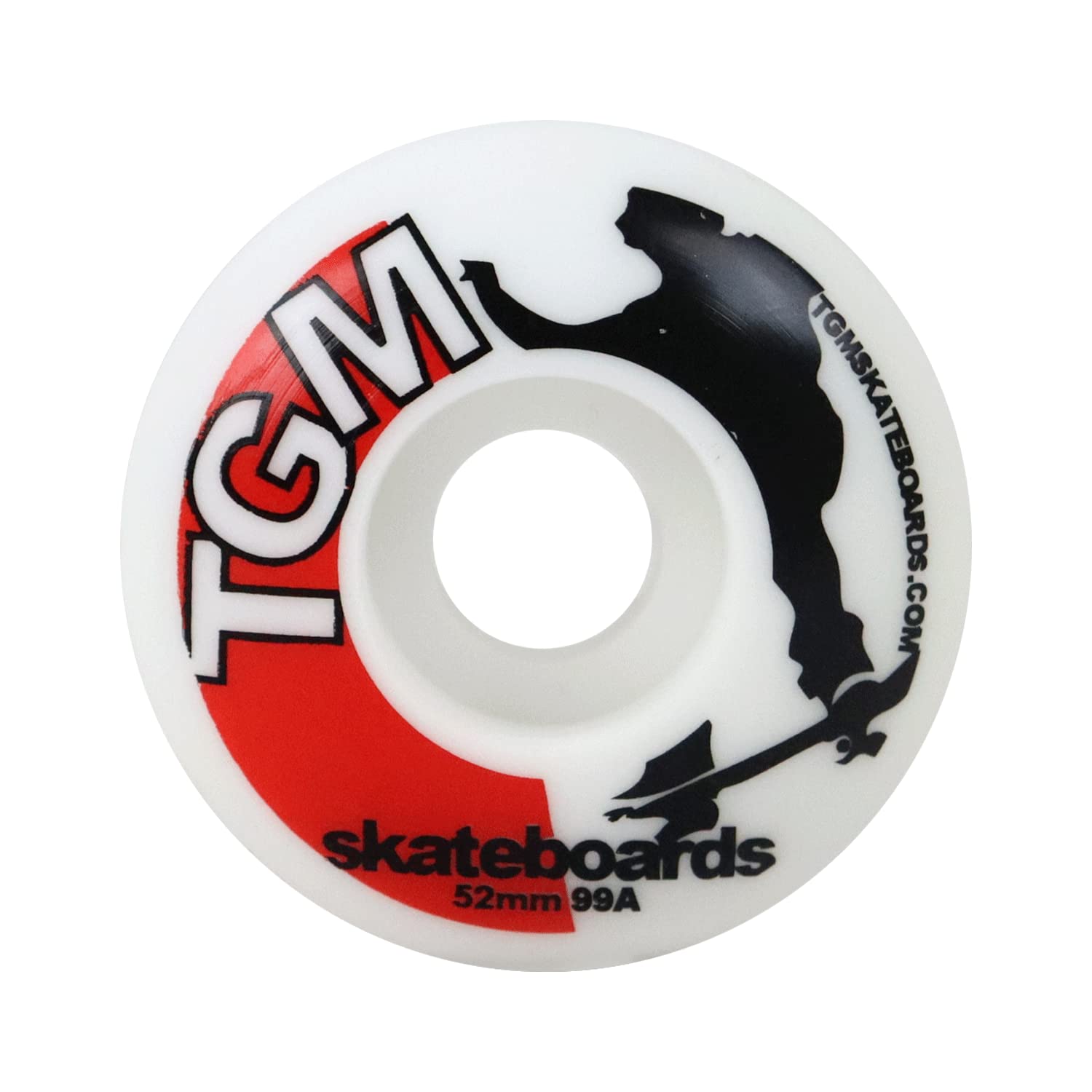 INDEPENDENT Skateboard Trucks and Wheels Complete Set - Stage 11 129mm Trucks, 52mm TGM Logo White Wheels with ABEC 7 Bearings, Risers & Hardware | Perfect for Street Skating, Park Riding & Trick Performance